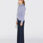 Sierra Shirt-navy/White
