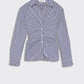 Sierra Shirt-navy/White