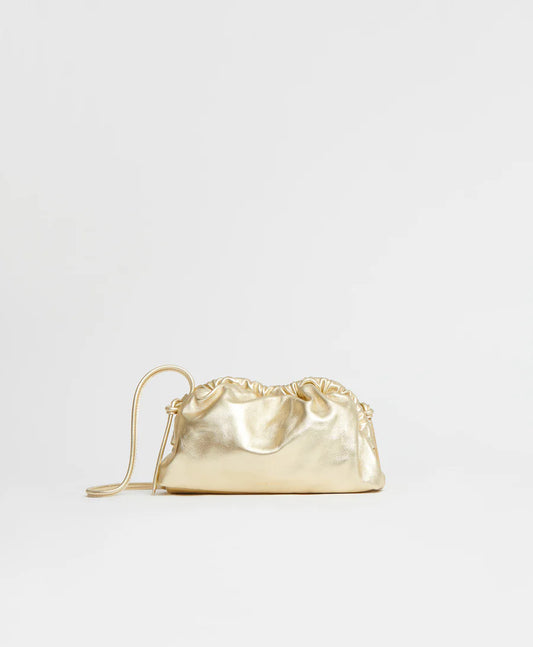 Mini cloud clutch - GOLD