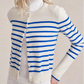 Striped Lean Lines Cardigan - The Lake Forest Shop