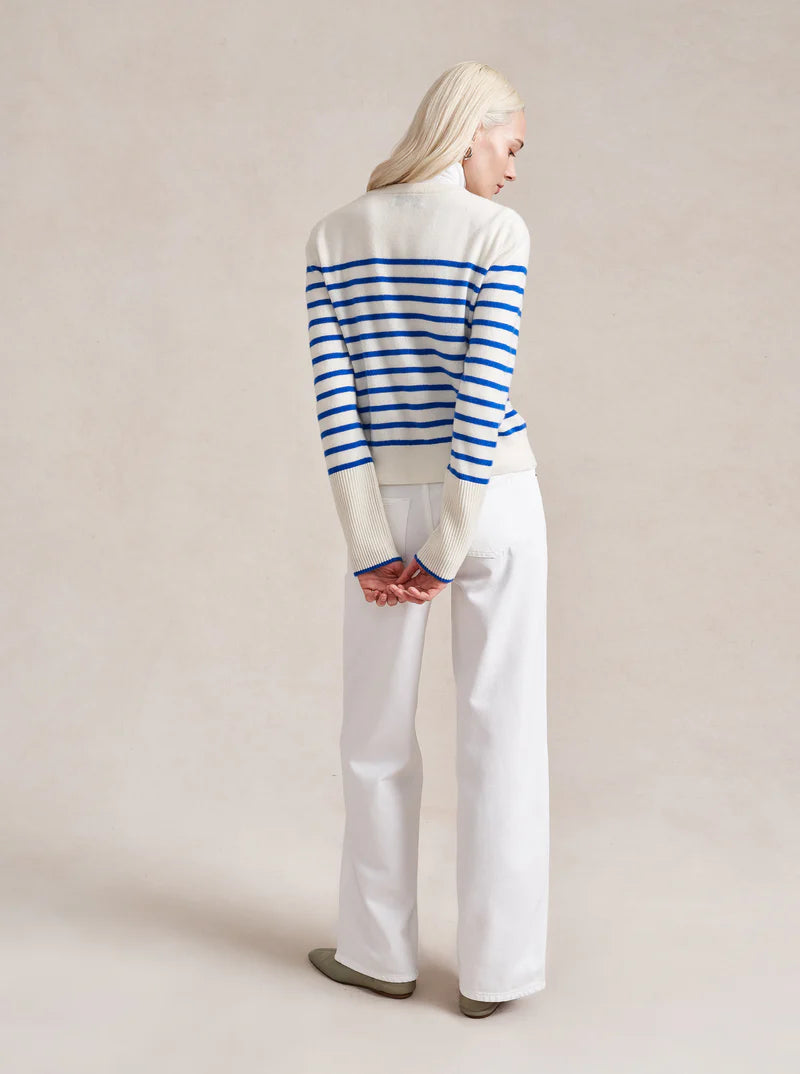 Striped Lean Lines Cardigan - The Lake Forest Shop
