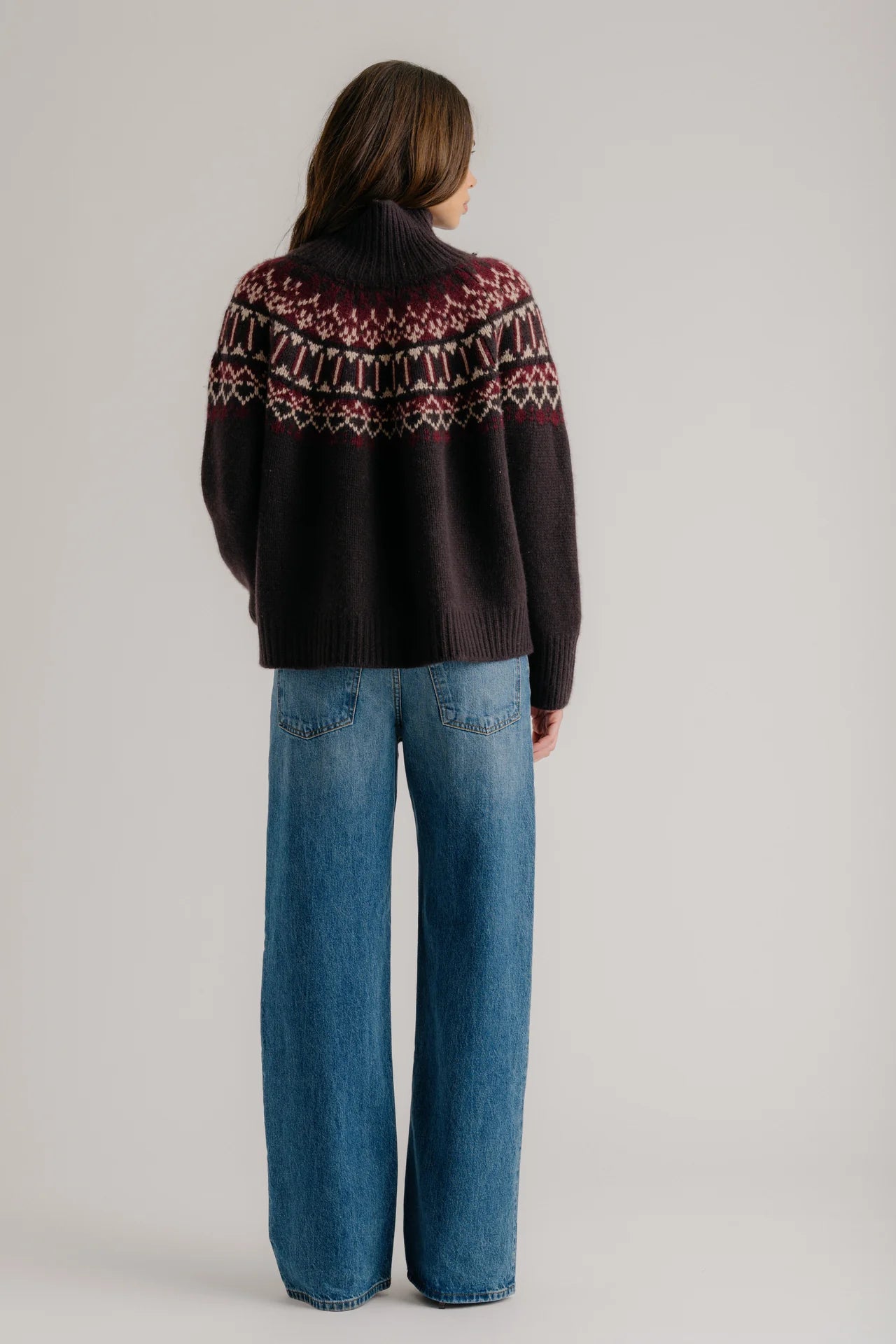 Scottie Slouchy Fair Isle Sweater