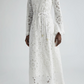 Ottie Lace Embroidered Maxi Dress