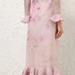 Crush Flower Midi Dress