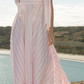 Aston Studio Pippa Dress in Seashell Stripe