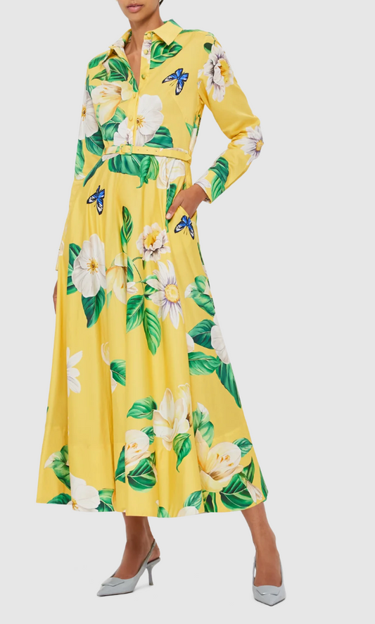 Zara Shirt Midi Dress