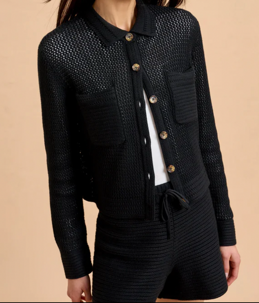 Cropped Crochet Jane Jacket