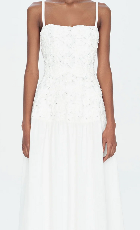 Simkhai Veronica Dress in White