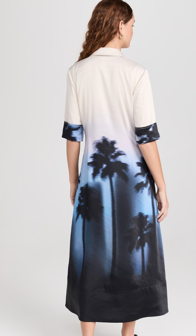 Simkhai Claudine Shirt Midi Dress