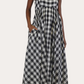 Rachel Gingham Midi Dress