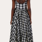 Rachel Gingham Midi Dress