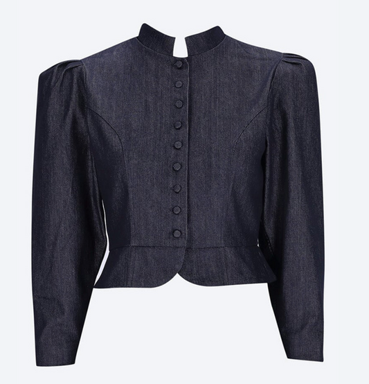 Destree Amoako Denim Dark Blue Jacket