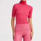 Hot Pink Cashmere Turtle Neck