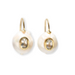 Pearl Pablo Earrings Green Amethyst