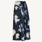 Abstract Floral Cascade Skirt - The Lake Forest Shop