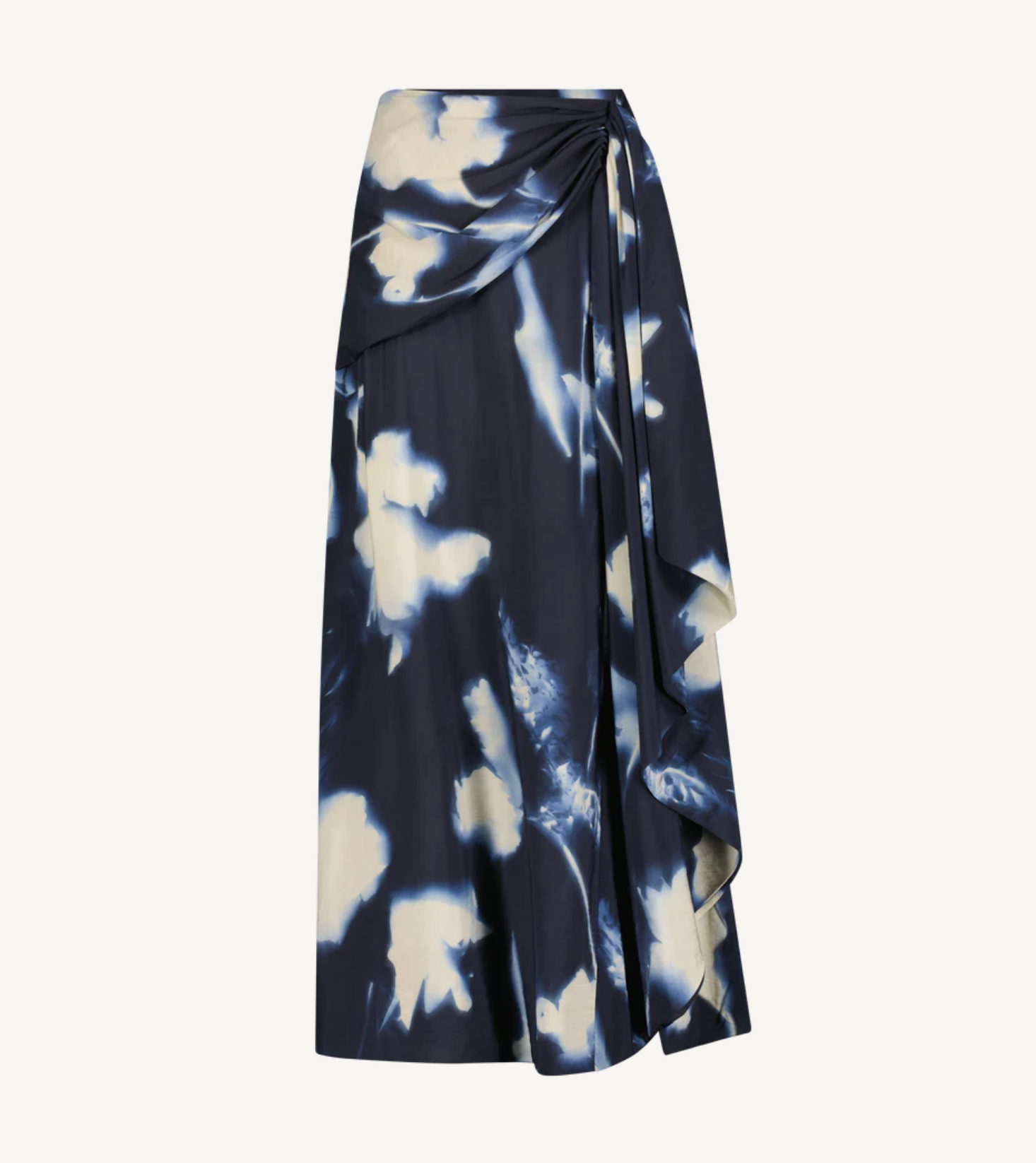 Abstract Floral Cascade Skirt - The Lake Forest Shop
