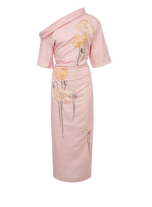 Bowery Embroidered Dress - The Lake Forest Shop