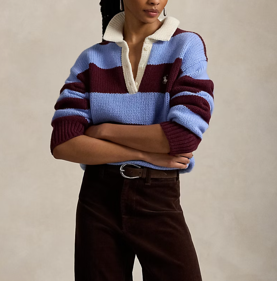 Collared Rugby Sweater - The Lake Forest Shop