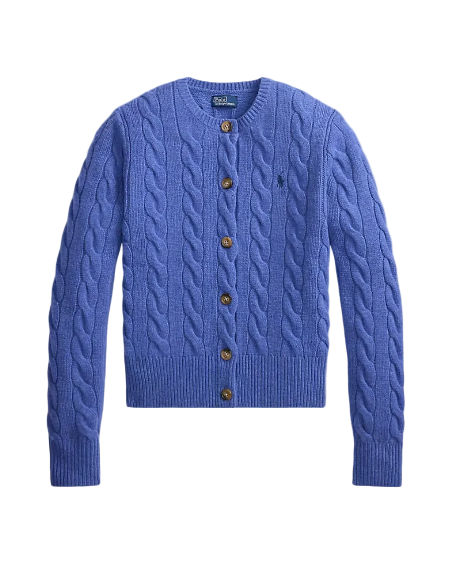 Crewneck Cardigan - The Lake Forest Shop