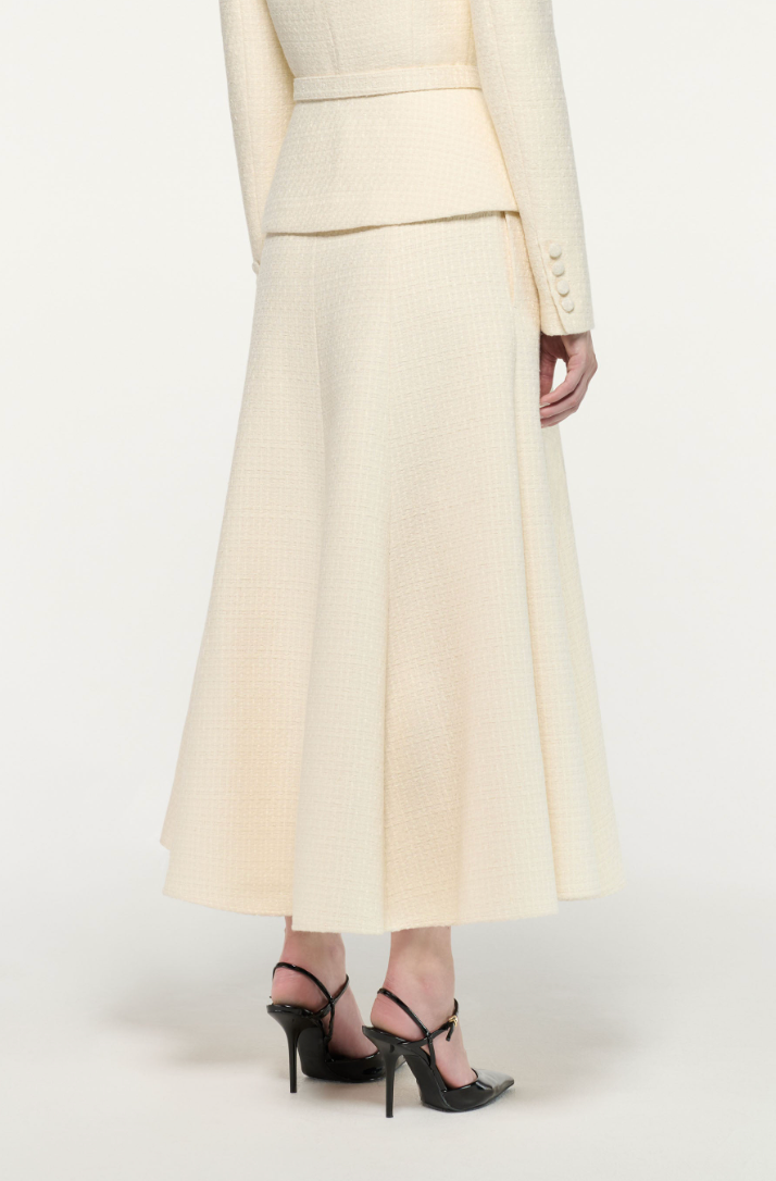 Midi Flared Skirt