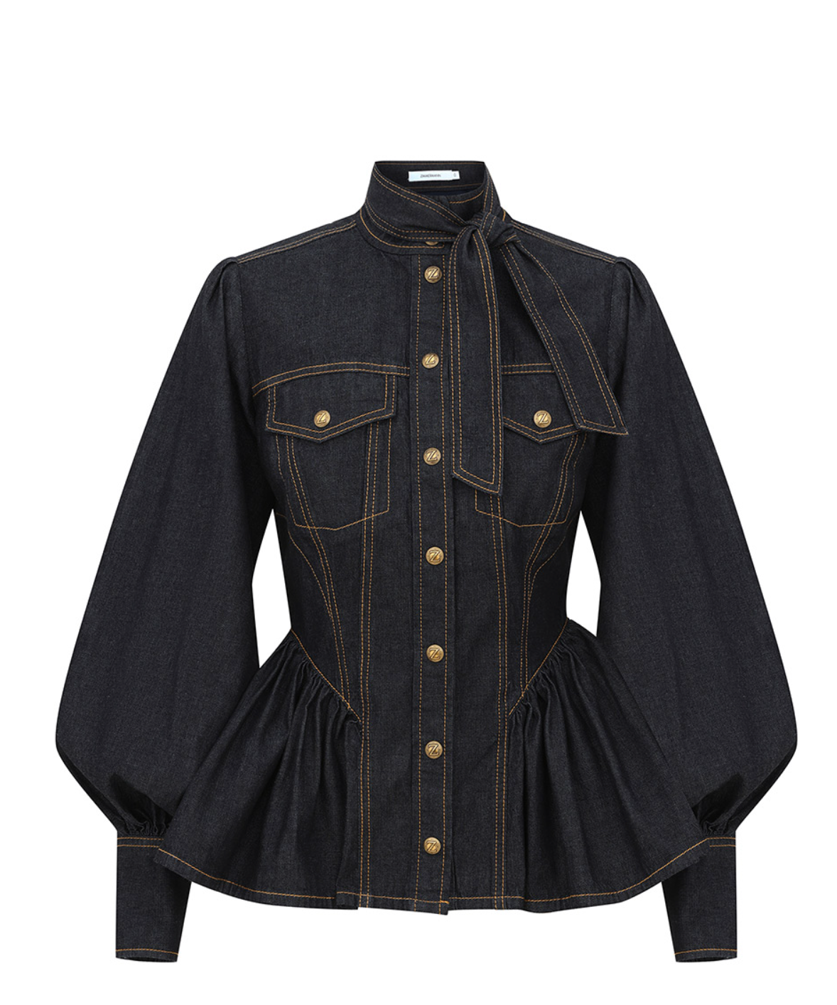 Denim Fitted Shirt