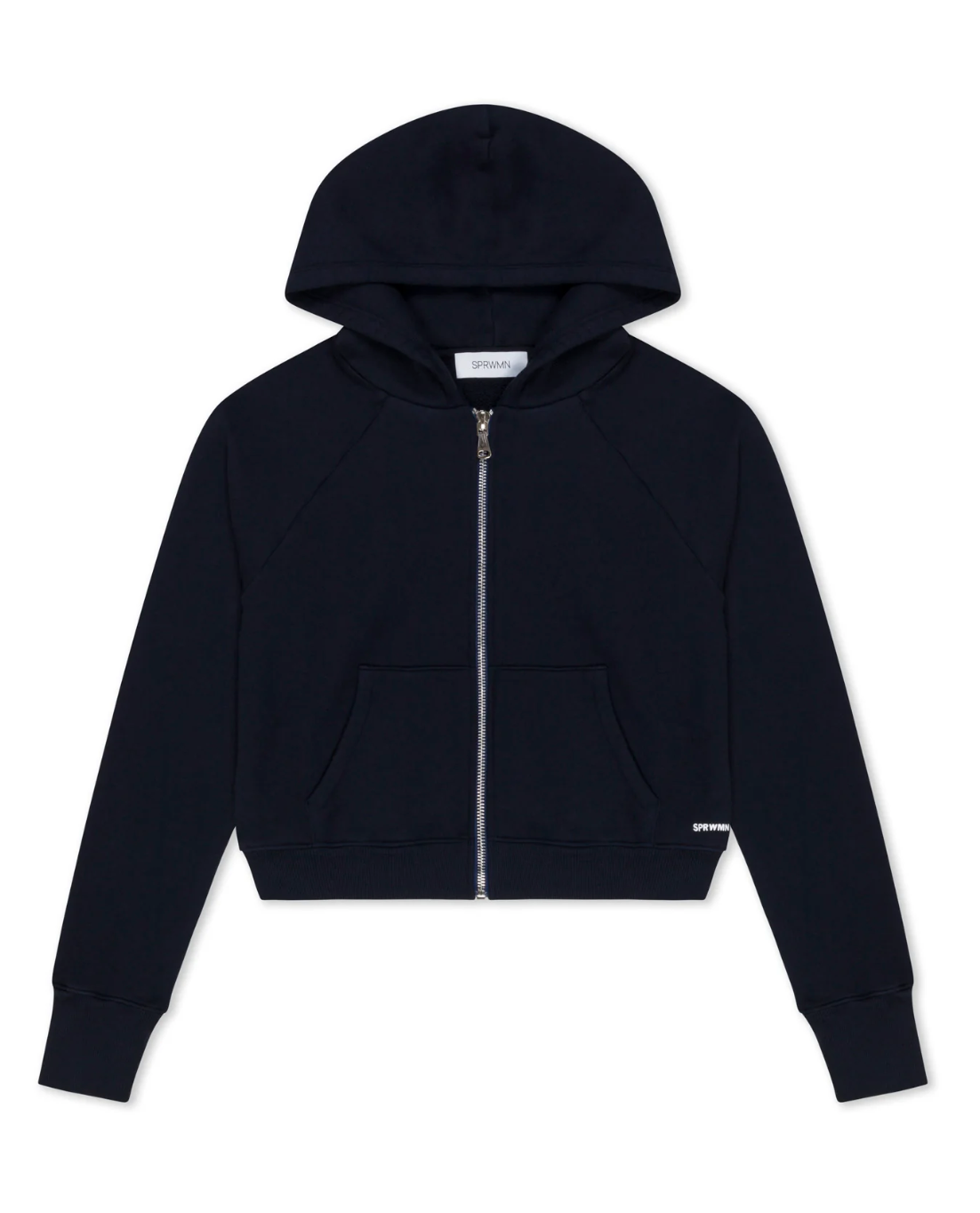 Shrunken Raglan Hoodie