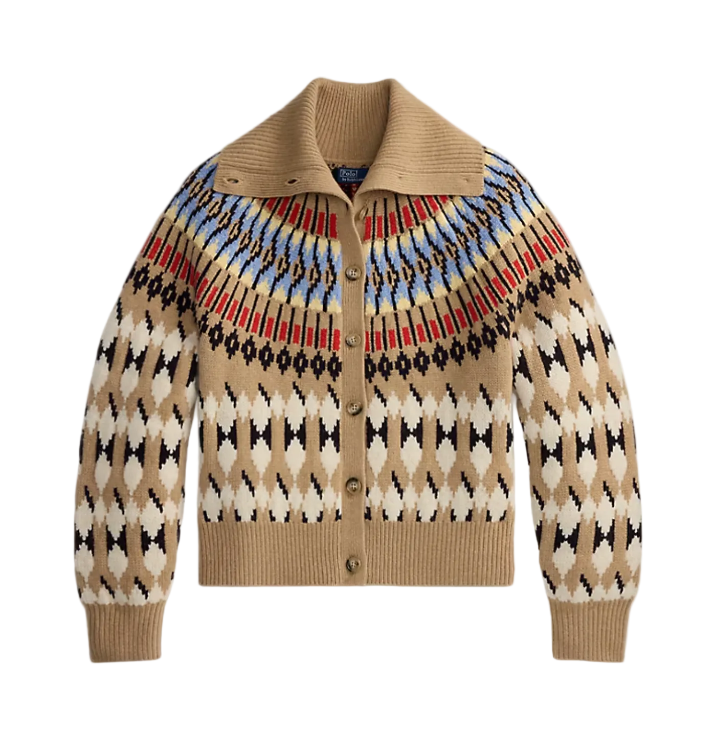 Turtleneck Cardigan Sweater