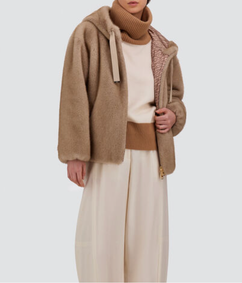 Blouson Jacket w/Hood