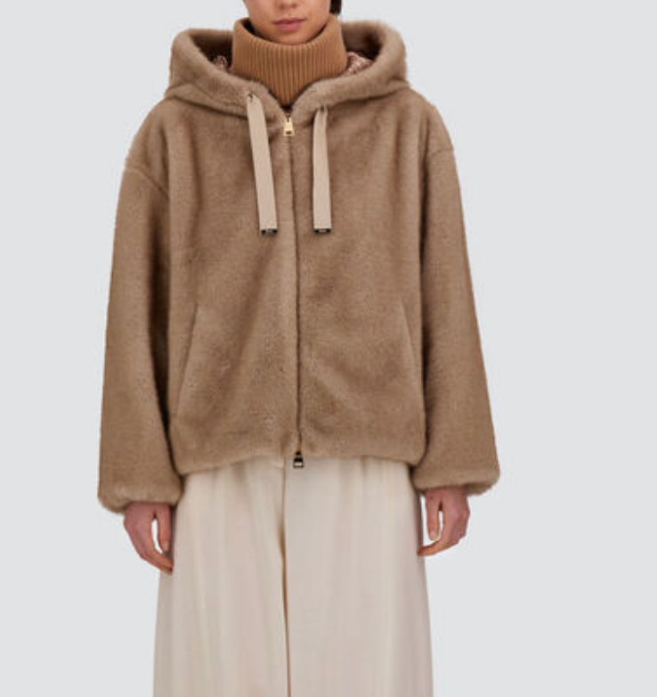 Blouson Jacket w/Hood