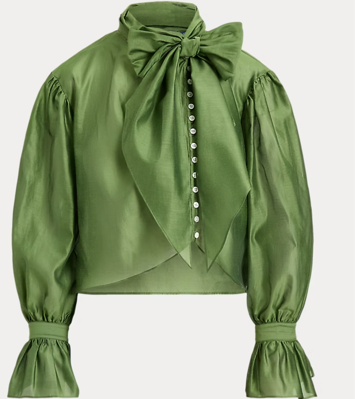 Long Sleeve Tie Shirt