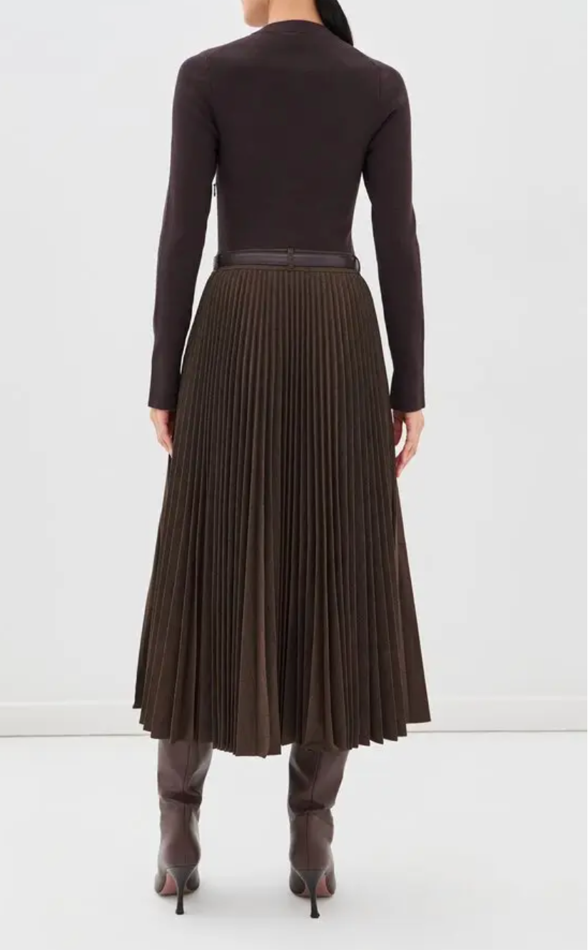 Trista L/S Midi Dress