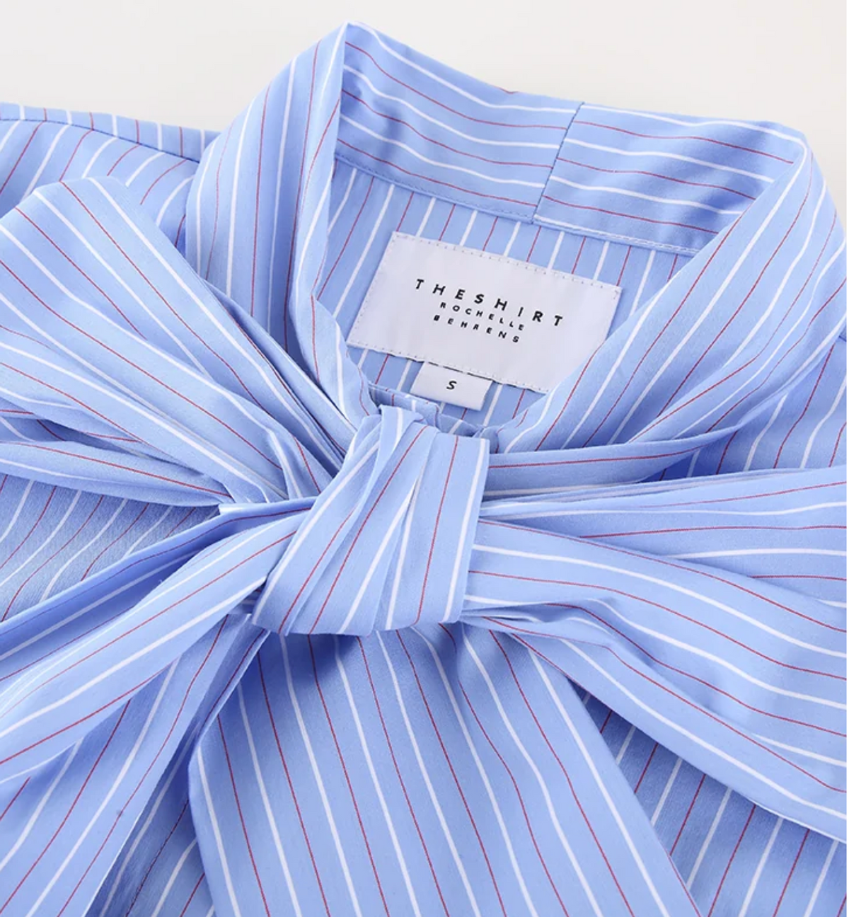 The L/S French Bow Shirt - Cotton