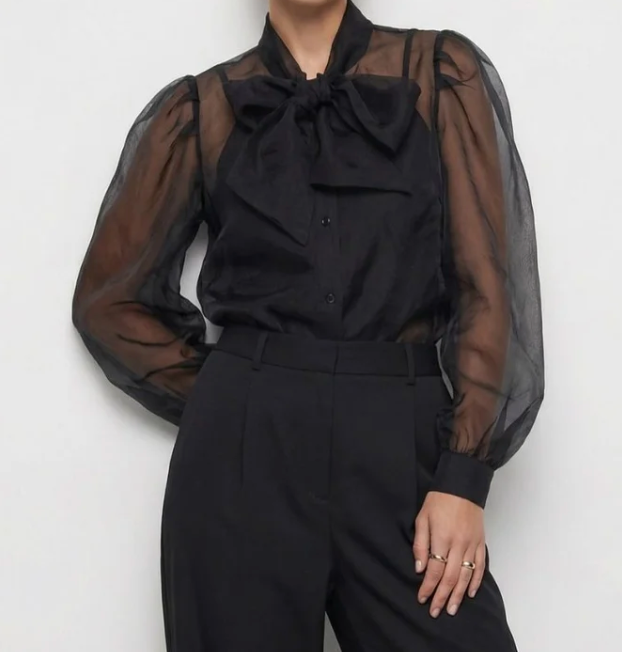 The French Bow Shirt
