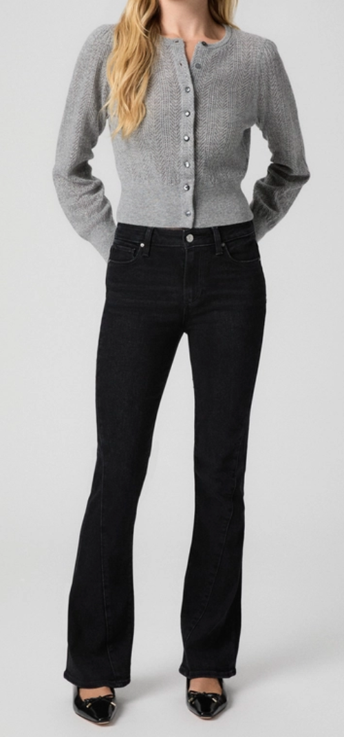 High Rise Laurel Canyon 32" w/Twisted Seam Jean