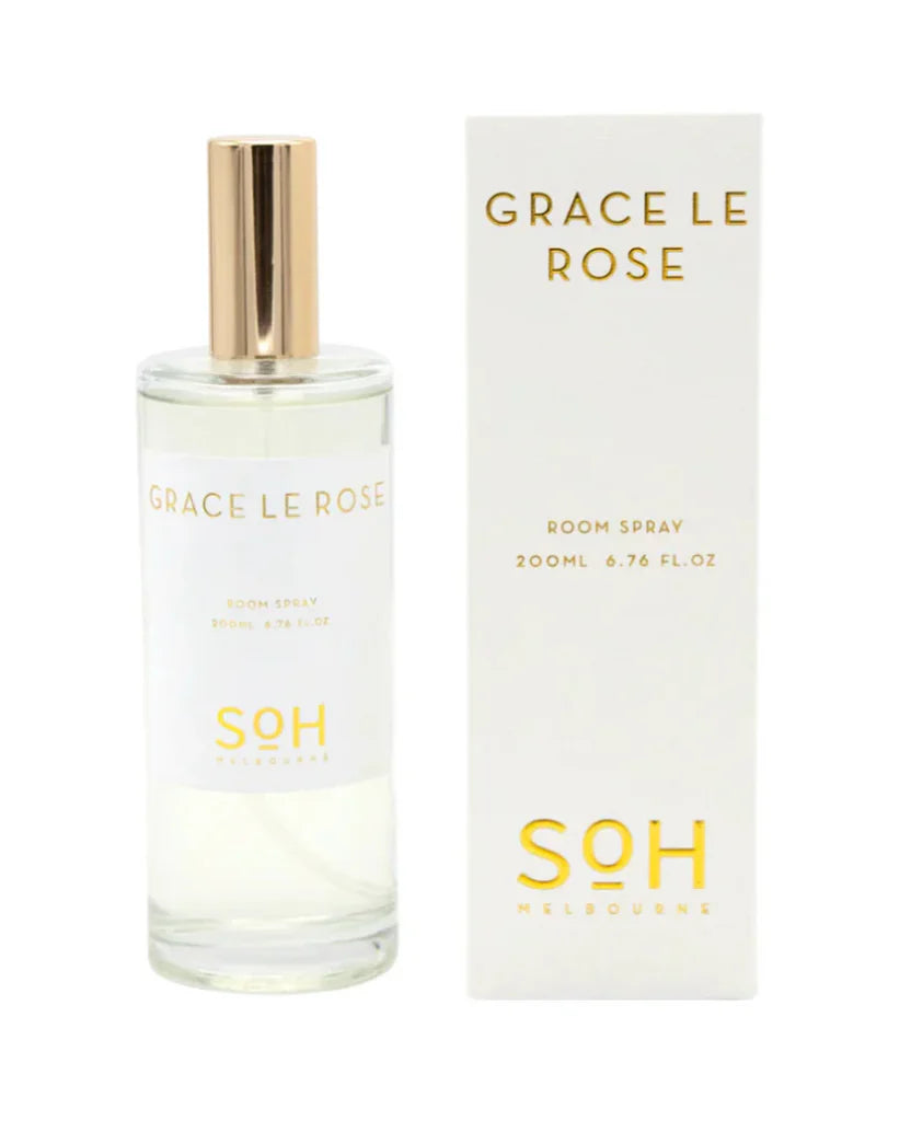 200ML Grace Le Rose Room Spray - The Lake Forest Shop