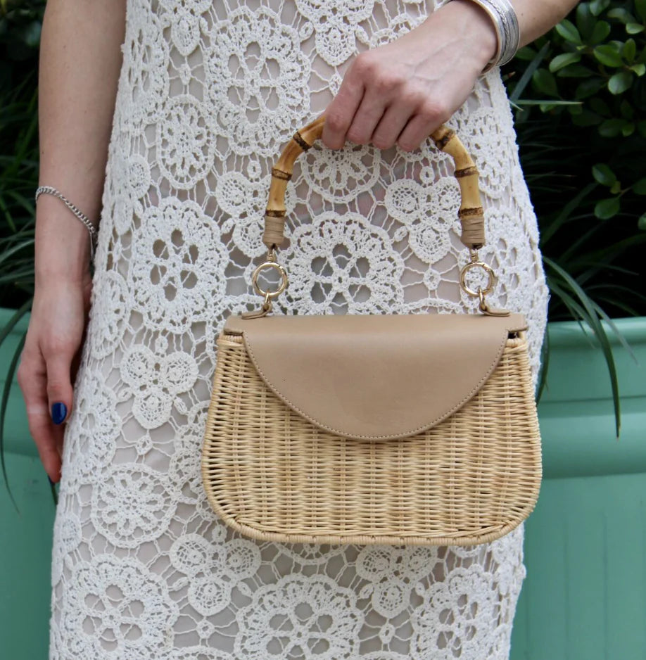 Amy Wicker Bag - The Lake Forest Shop