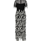 Floral Lace Tiered dress