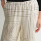 Monogram Silk Pant