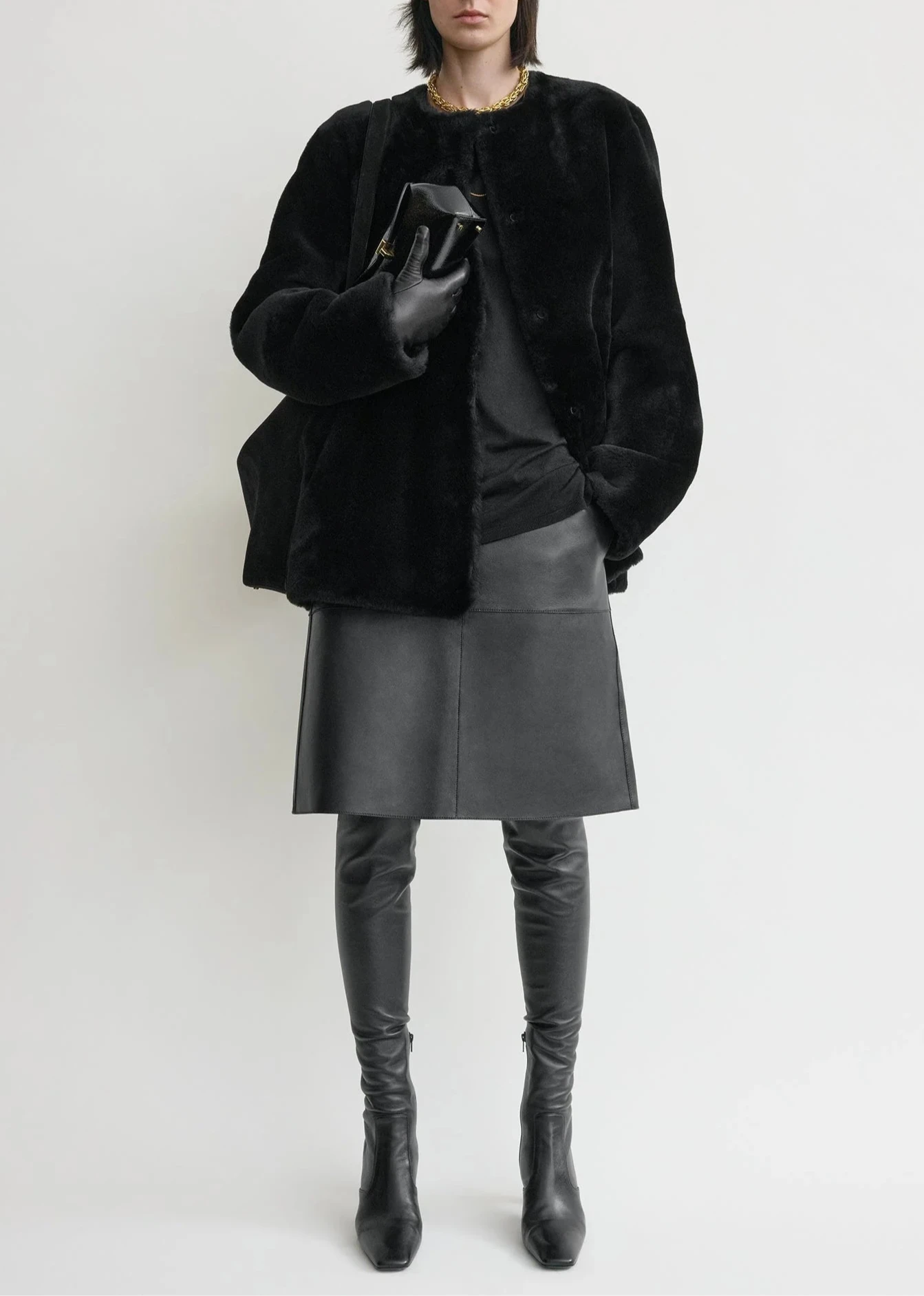 Plush Shearling Jacket