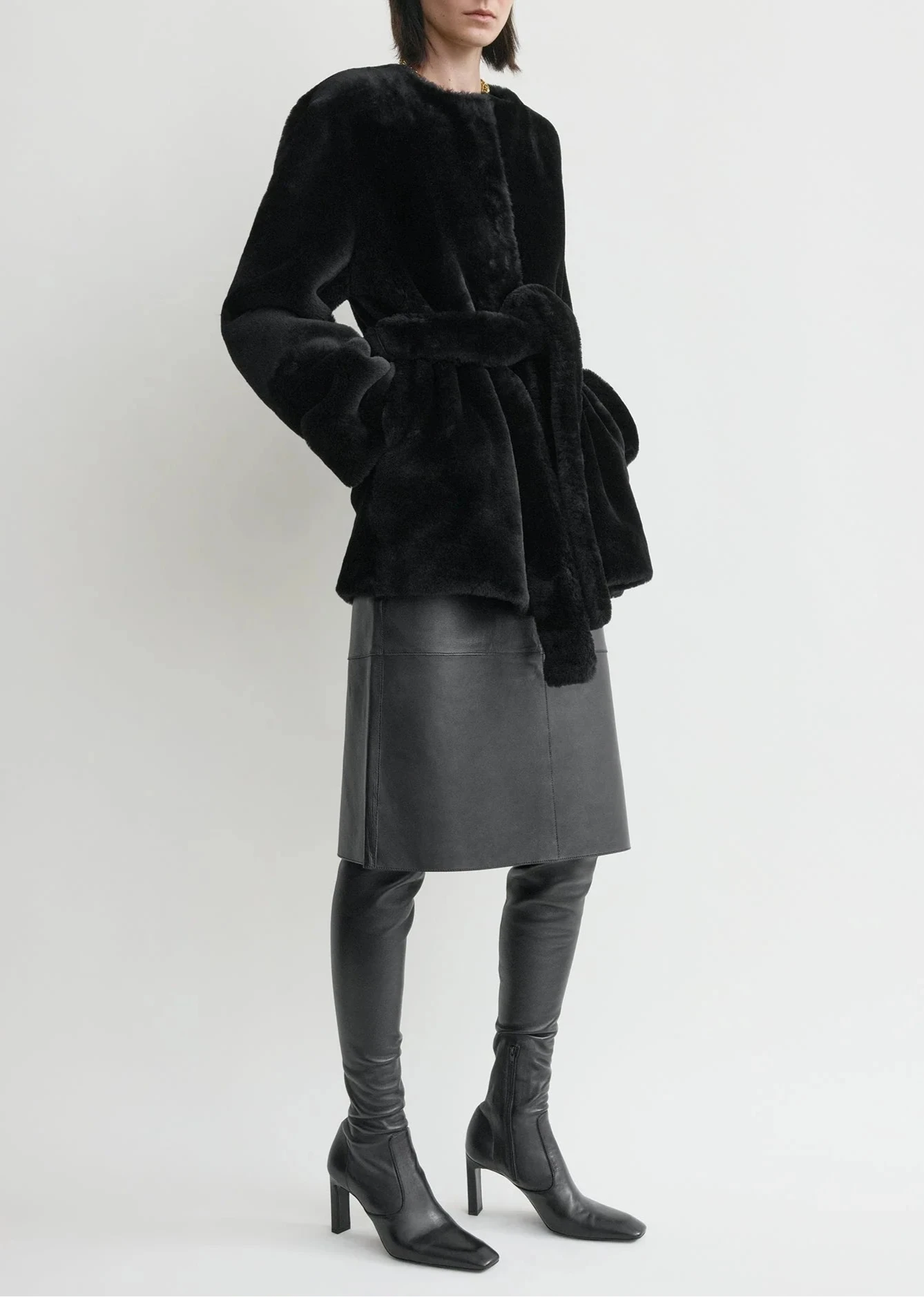 Plush Shearling Jacket