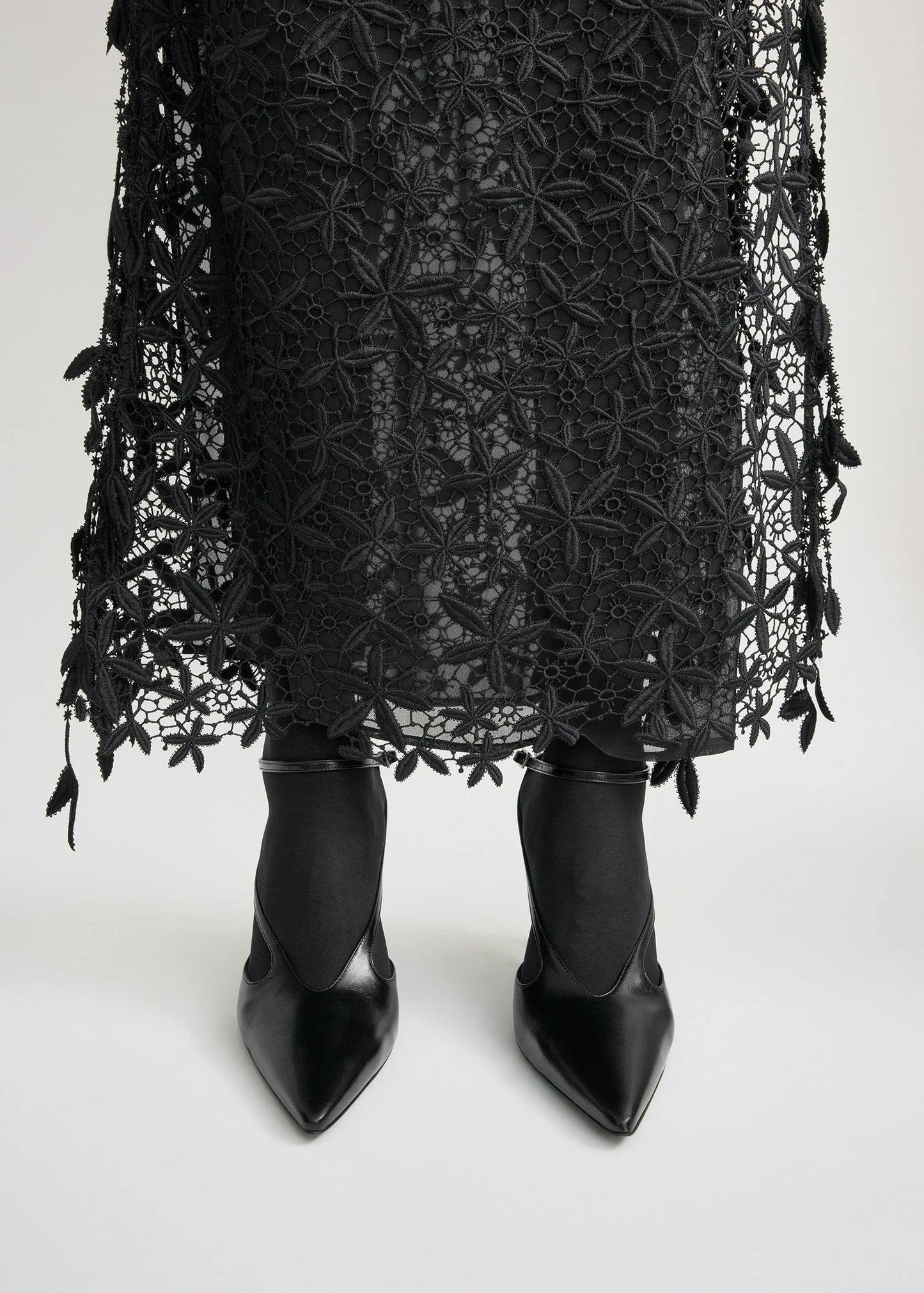 Guipure Lace Skirt