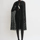 Floral Tulle Cape