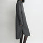 Striped Kimono-Sleeve Shirtdress