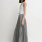 Crinkled Plisse Skirt