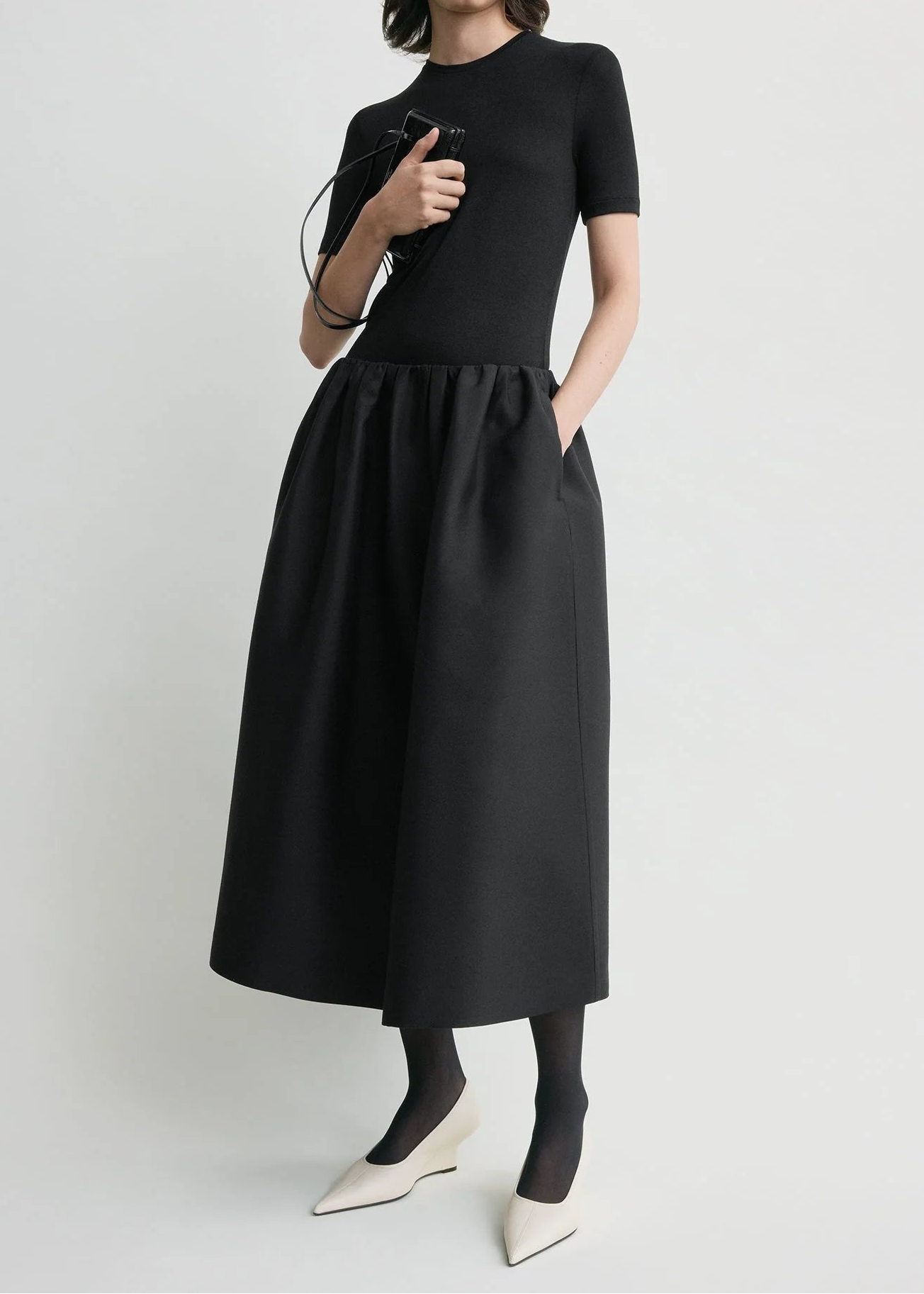 Gathered Evening Skirt