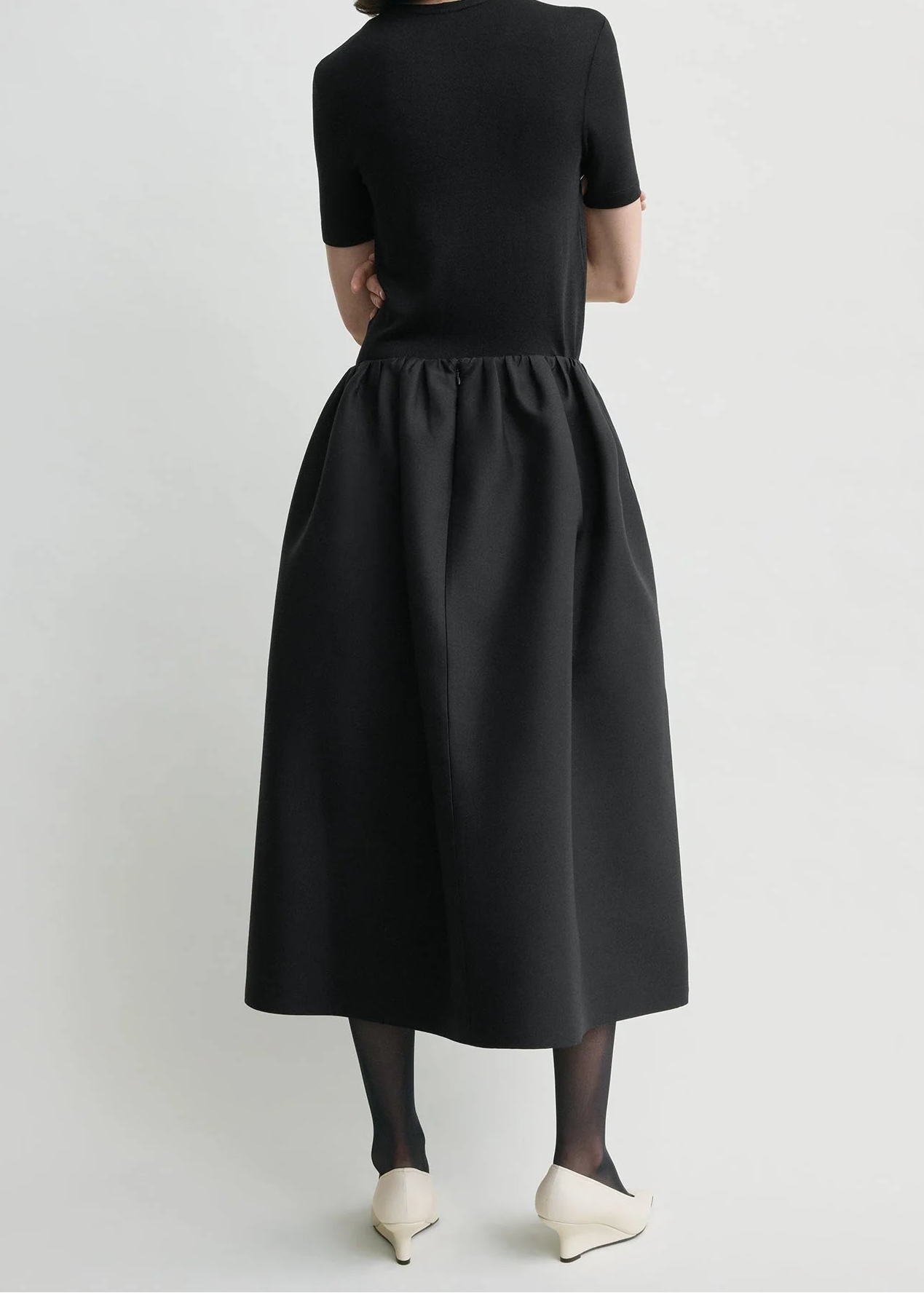 Gathered Evening Skirt