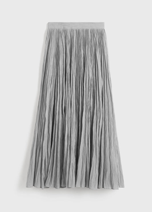 Crinkled Plisse Skirt
