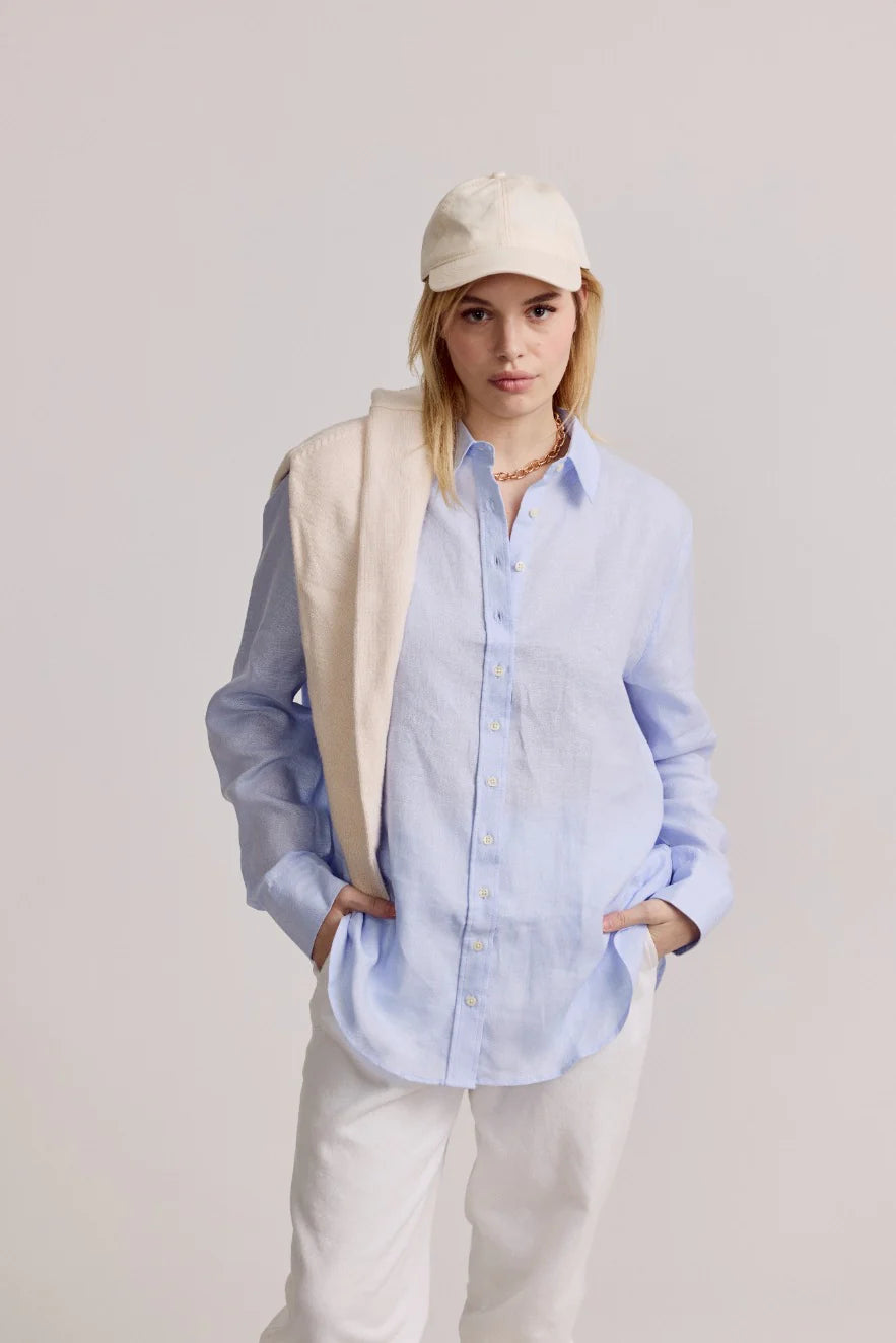 The Washed Linen Shirt - The Lake Forest Shop