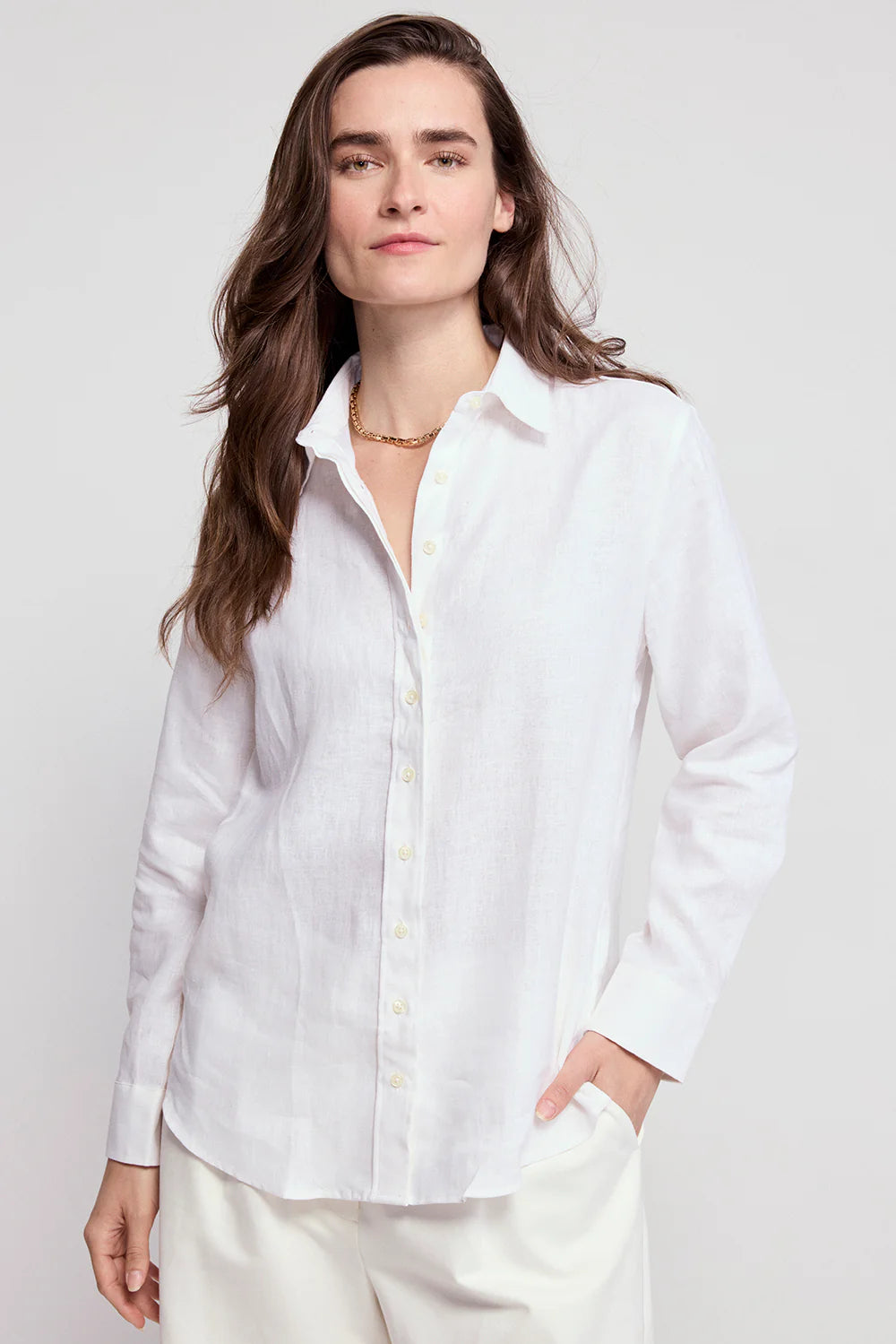 The Washed Linen Shirt - The Lake Forest Shop