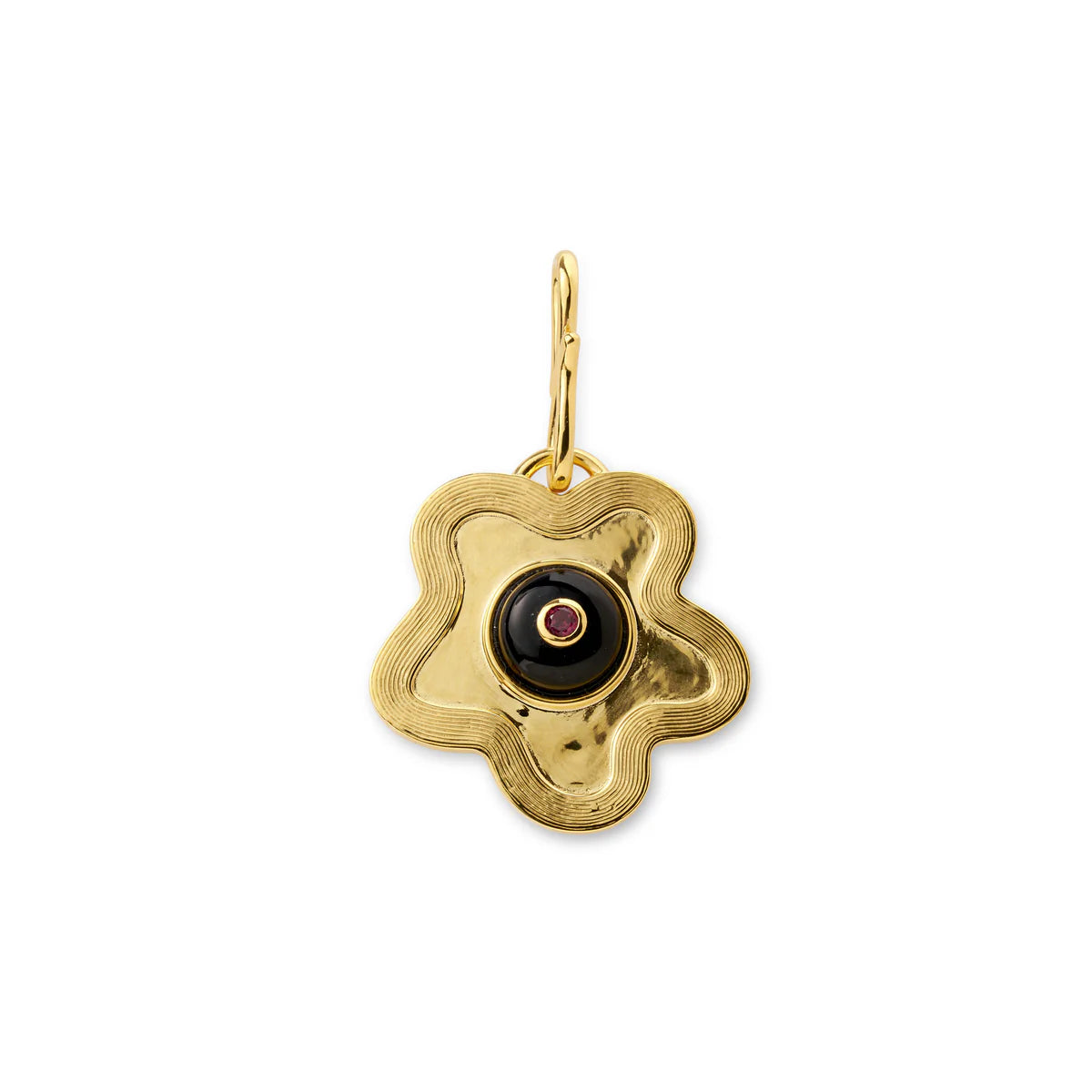 Nana Pendant in Black Daisy